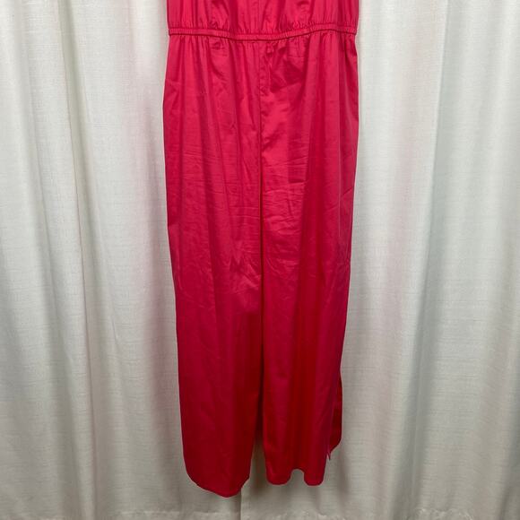 Lane Bryant Hot Pink Full Length Jumpsuit Sz.14W - Picture 3 of 13